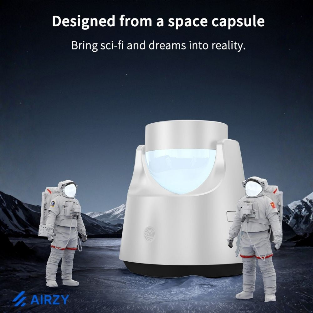 Airzy AstroHub™ 4-in-1 MagSafe Charging Station with RGB Astronaut Night Light