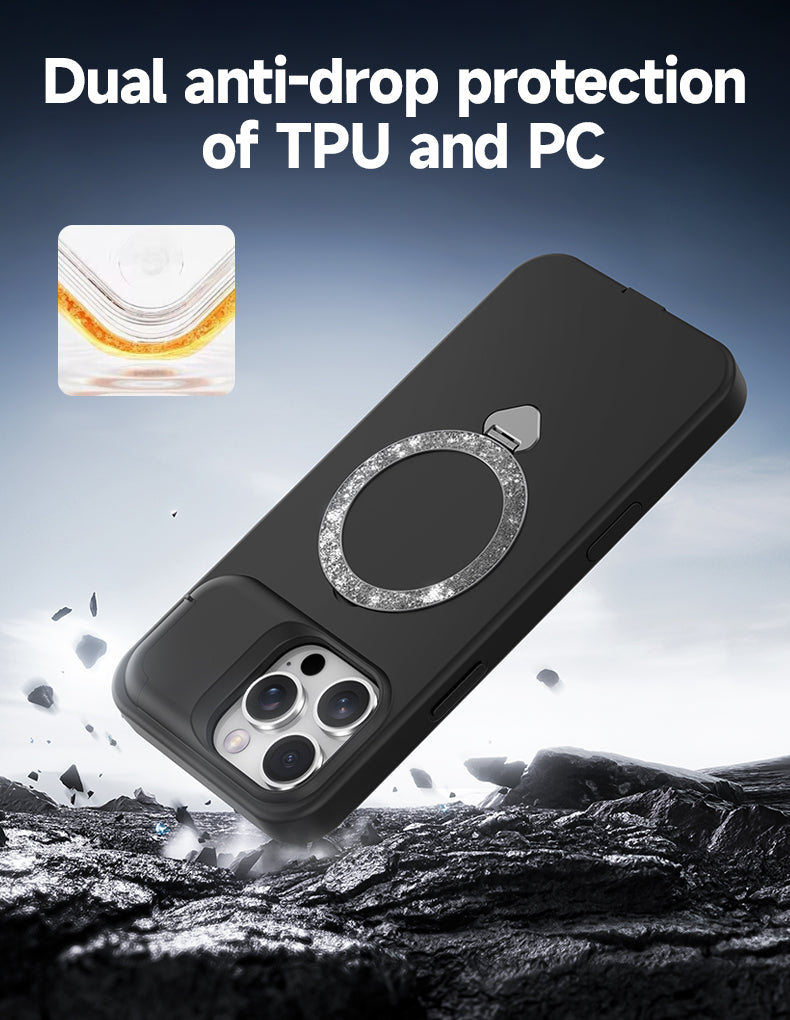 Airzy MagPro Invisible Memory Case (Up to 2TB) | MagSafe + Kickstand | Direct 4K Recording | iPhone 16 Pro/Max