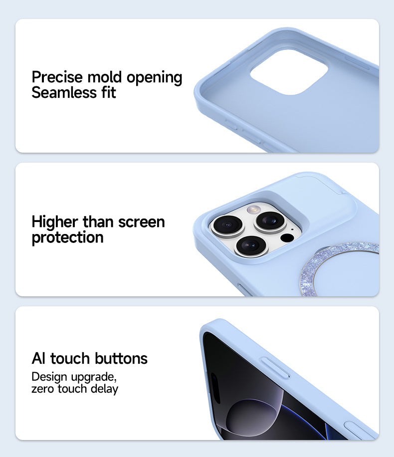 Airzy MagPro Invisible Memory Case (Up to 2TB) | MagSafe + Kickstand | Direct 4K Recording | iPhone 16 Pro/Max
